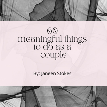 60 Things To Do As A Couple 